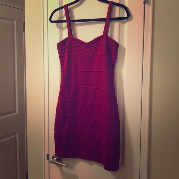 Timing Dresses & Skirts - Red hot bandage dress! Size S